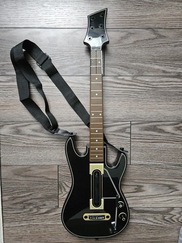 Guitar Hero Live Wireless Guitar No Strap No Dongle Untested PS3 PS4 Xbox iOS