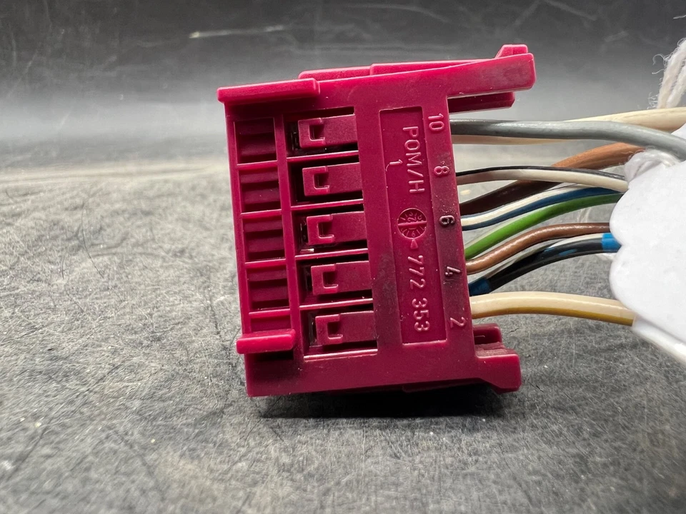 97-04 Mercedes Benz SLK230 OEM Interruptor de luz Fusible Coleta Arnés de cables 0385459128 Foto 3 de 4