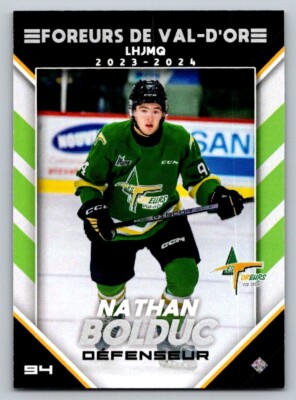 Nathan Bolduc 2023-24 Val d'Or Foreurs