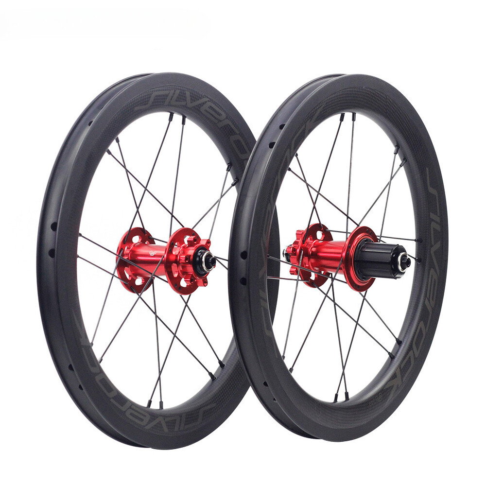 Set di Ruote per Bicicletta Urbana 16" in Carbonio