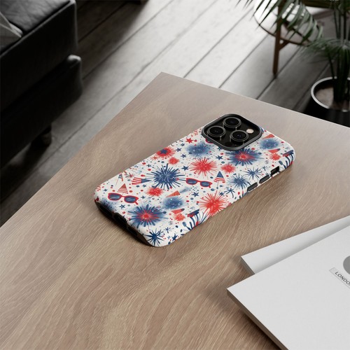 Phone Ink - Tough Case for iPhone Galaxy Pixel - July 4 USA Pattern - 第 33/191 張圖片