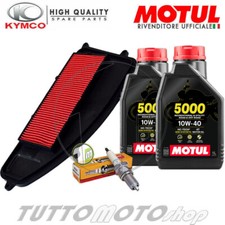 Tagliando KYMCO X-Town 300 i E5 2016-2020 / Kit Olio Motul 5000 Filtro Candela