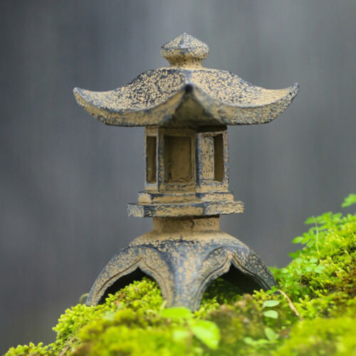 Estatua de Pagodas de Colección Jardín Pagodas Estatuilla Decoración Zen Jardín Decoración - Imagen 12 de 12