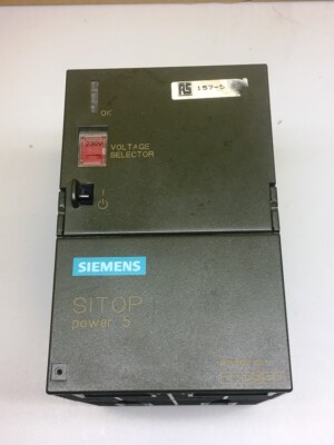 Siemens 6EP1333-1SL11 , SITOP power 5 A, Basic Line Stabilized Power Supply