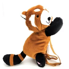 NEW SPOOKYVILLE CRITTERS - Red Panda Furry Plush Backpack