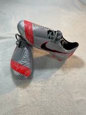 Nike Phantom Venom Elite FG 'Metallic Grey Crimson' sz: 6Y // 7.5W AO7540-906