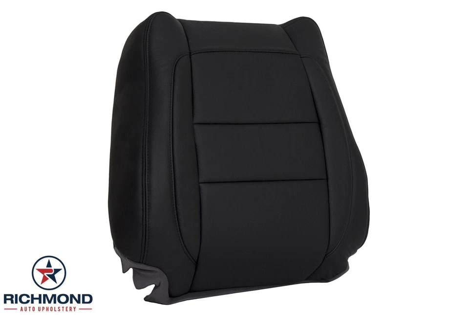 Кожаный чехол на сиденье со стороны водителя для внедорожника Infiniti QX4 1997-2003 годов выпуска, черный - Изображение 2 из 4