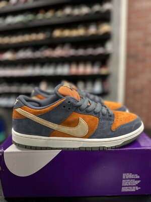 Size 9 - Nike Dunk SB Low Light Carbon Monarch *Limited*- In Hand Authentic  