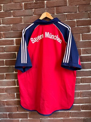 Rare Vintage 90s Adidas Bayern Munich Jersey Football XL red | eBay