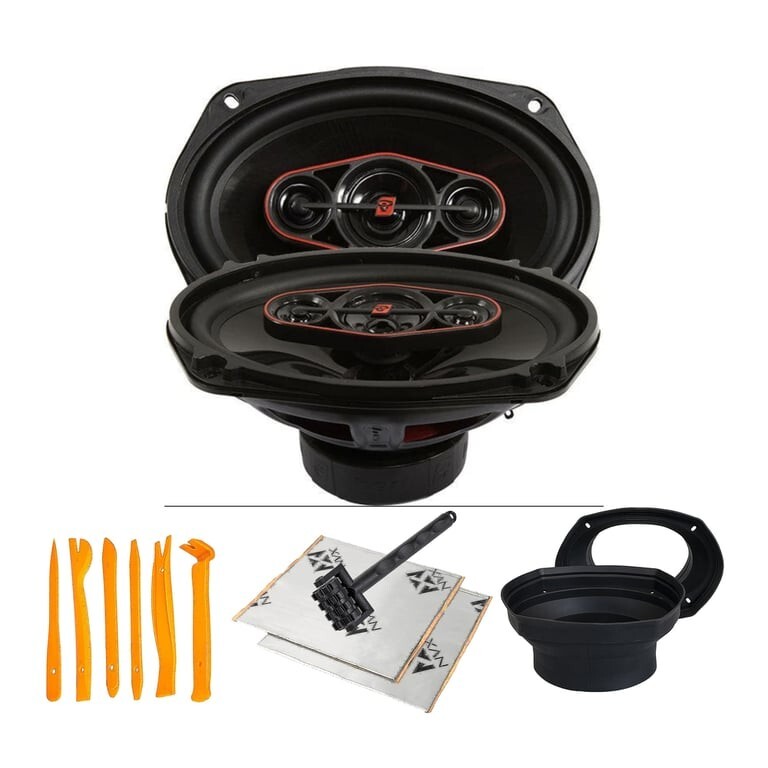 4-полосные колонки Cerwin Vega H7694 мощностью 130 Вт RMS 6x9 аксессуары 19890₽