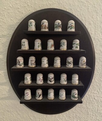 Fingerhüte Porzellan The Garden Birds Thimble Collection Peter Barrett