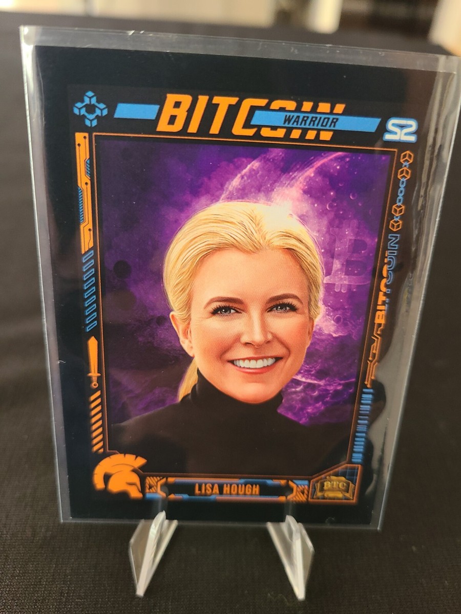 BTC Bitcoin Trading Cards Fud Busters #30 LISA HOUGH