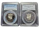1997 S (Silver & Clad) Kennedy Half Set PCGS PR69DCAM  - 2 Coins!