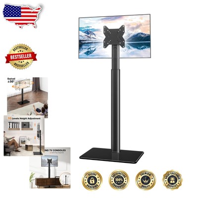 Multi-Functional TV Floor Stand with Swivel Function for Optimal Viewing