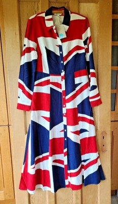 Boden Charlotte Midi Shirt Dress UK 18 