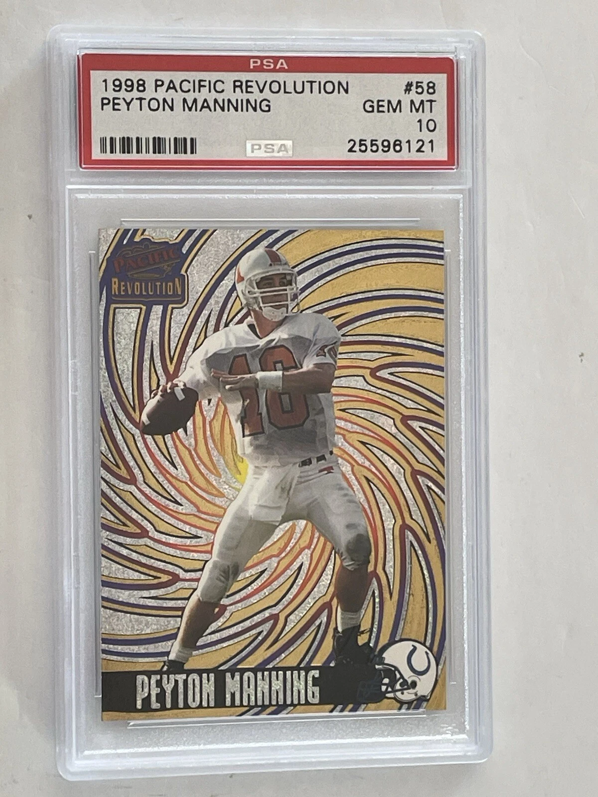 Peyton Manning Pacific Revolution #58 Base