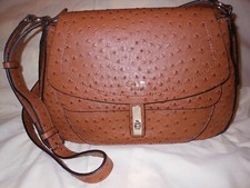Borsa a tracolla/tracolla Guess Kingsley in cognac