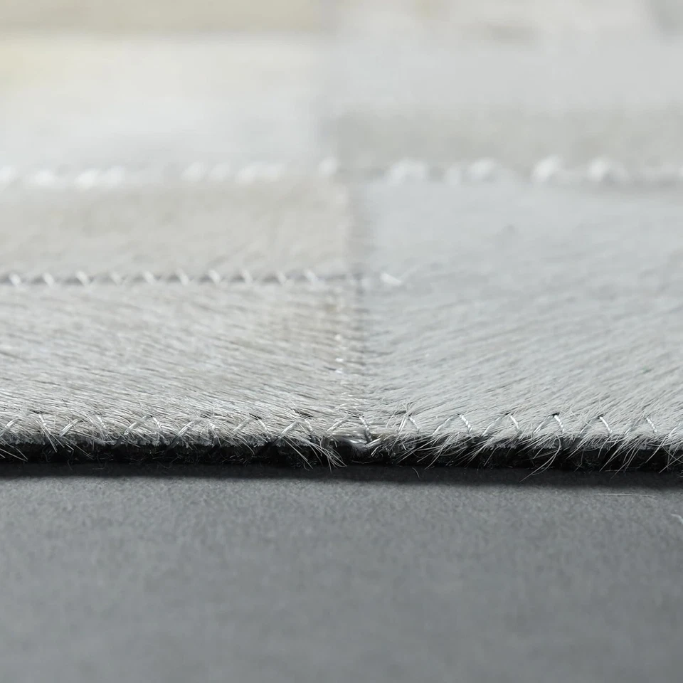 IFRAH 手工皮革小地毯高级 Leatger RUG 适用于现代家居装饰 — 第 3/4 张图片