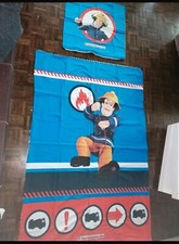 Feuerwehrmann Sam Bettwäsche wendebettwäsche Feuerwehr 