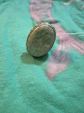sterling Silver and amazonite ring