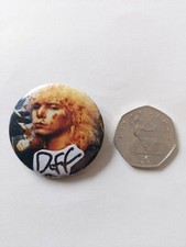 Duff Guns n Roses - Old OG Vtg 1980's Button Badge Rare.