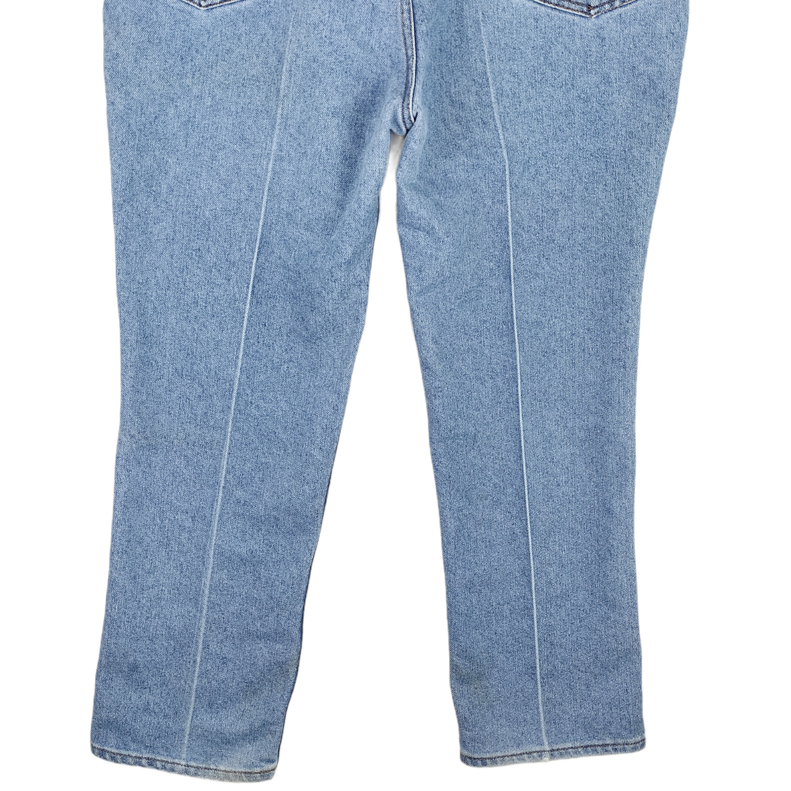 Vintage Late 80s Levis Mens 530 42x30 Relaxed Fit Jeans Silver Tab Blank R USA