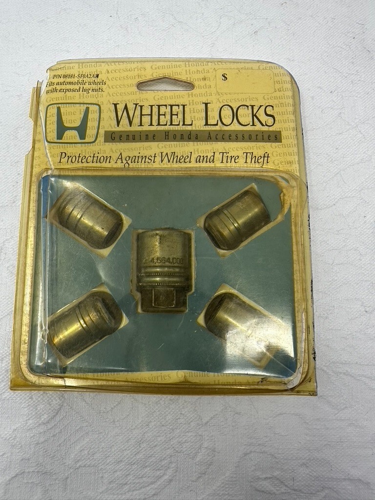 HONDA Wheel locks 08181SF0A2AH Protection against Wheel and Tire Theft