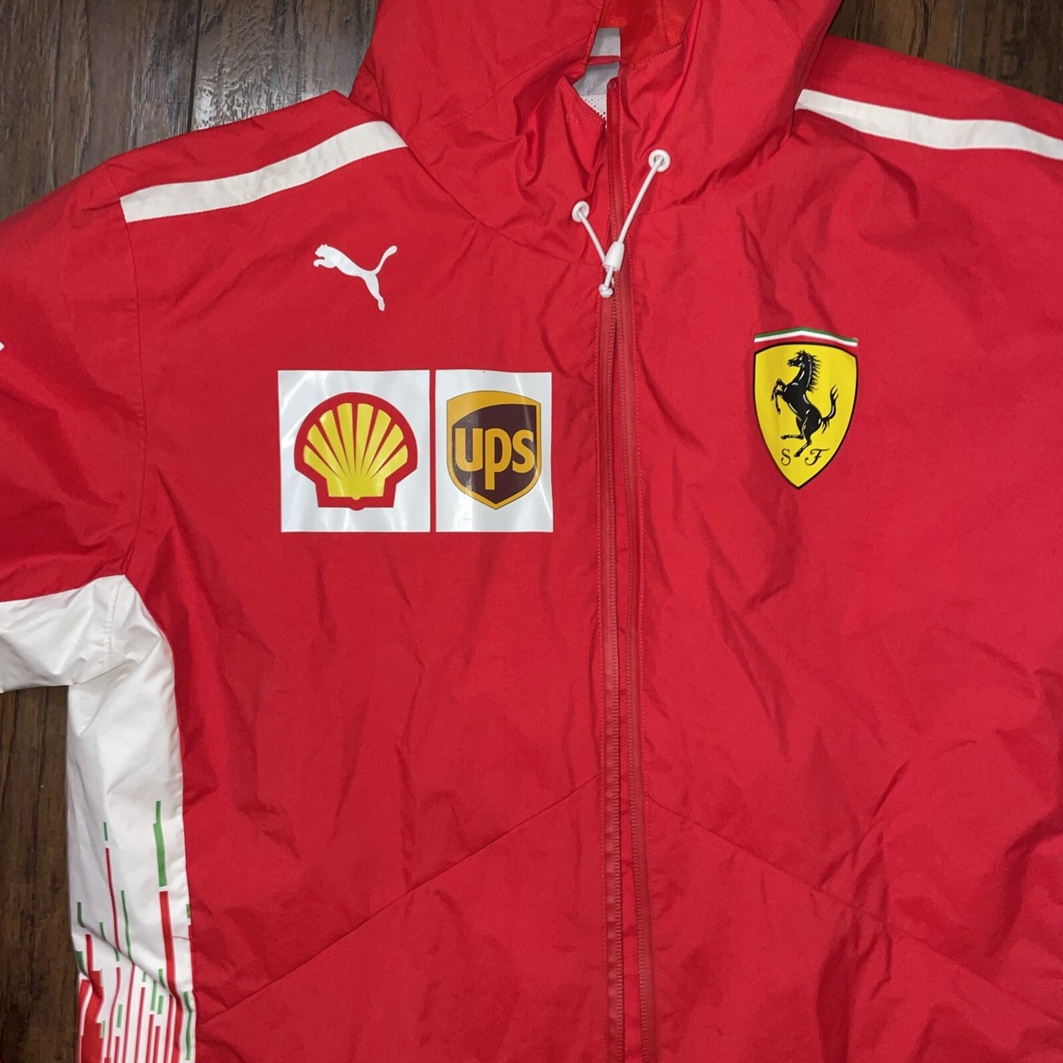 おまけ有 フェラーリ レインジャケット レインウェア プーマ PUMA F1