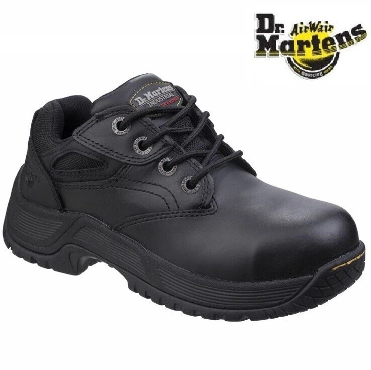 Dr Martens CALVERT Safety Shoes Steel Toe Cap Work Boots Leather Mens Trainer Sz