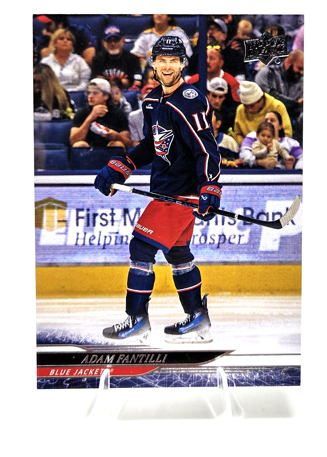 Adam Fantilli #54 Hockey Cards 2024 Upper Deck trading card — raw and PSA graded price guide