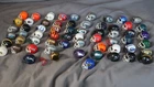 NFL MICRO Mini Football Helmets  Seahawks Patriots  & more SOME VINTAGE t1