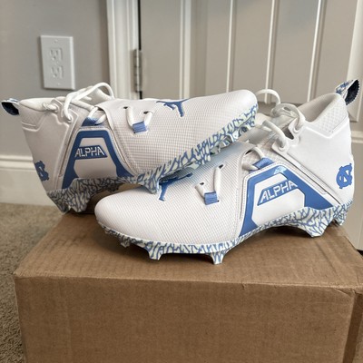 Nike Jordan Alpha Menace Pro 3 UNC Tarheels Cleats sz12.5 Wide DH3367-105