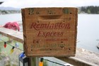 Remington Shotgun Shell wood shipping box, nailed, 15"x9"x9-1/2". — photo 5