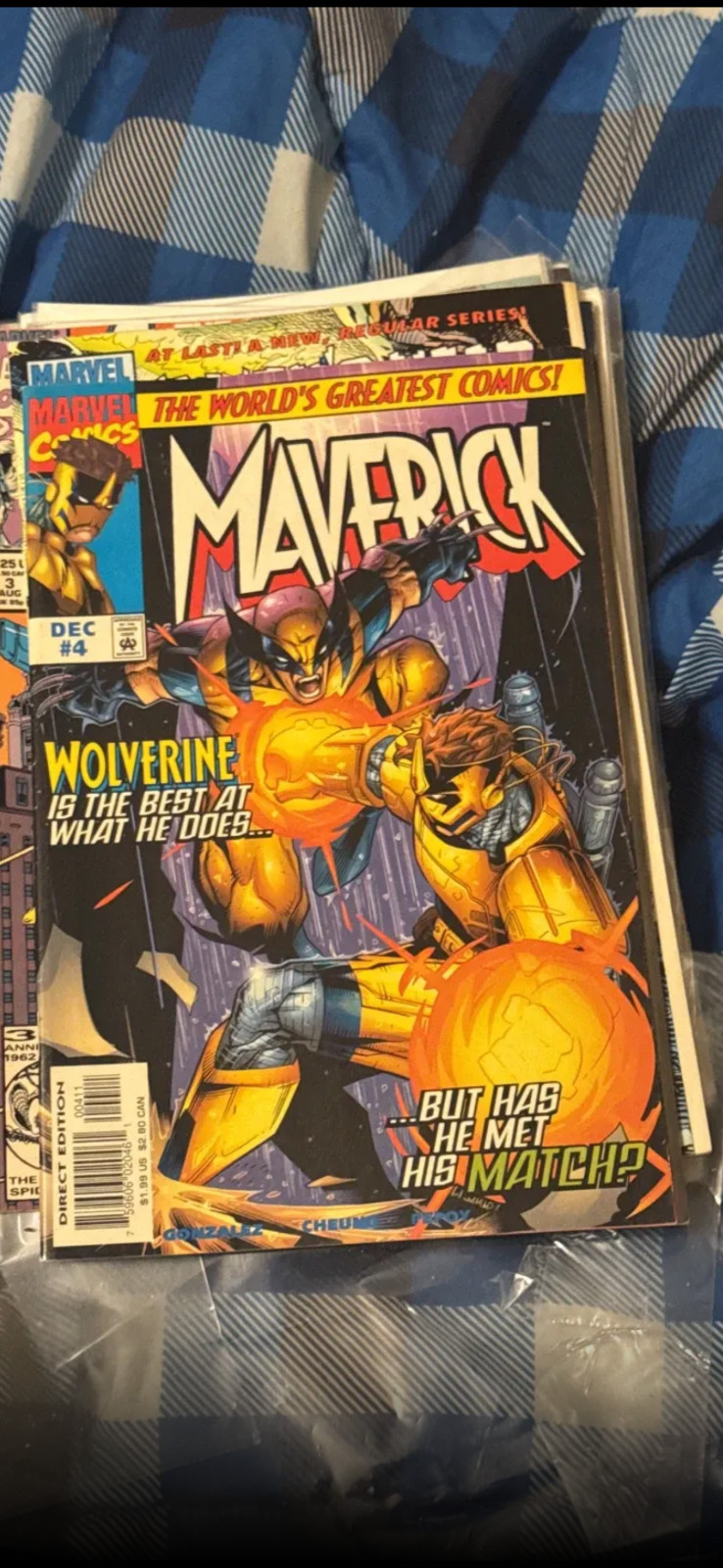 X-Men Maverick #4 Wolverine Marvel 1997