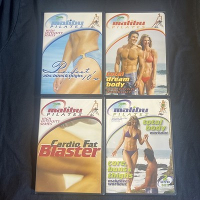 Malibu Pilates DVD Lot of 4 (High Intesity Series, Total Dream Body, Core)