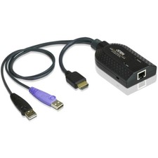 Aten - KA7168 - ATEN HDMI USB Virtual Media KVM Adapter Cable with Smart Card