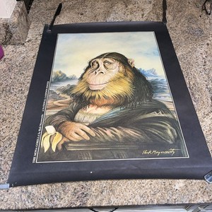 1969 THE MONA GORILLA NATIONAL LAMPOON POSTER RICK  MEYEROWITZ  EX!