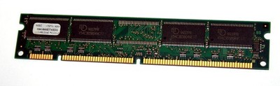 64 MB SD-RAM 168-pin PC-100 CL2 non-ECC   'MSC 864V863DT4SDG-7DFMV'   Low-Profil