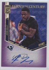 2018 Donruss Elite Turn of the Century Purple /49 John Kelly #TC-JK Auto 3tb