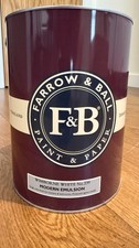 Brand New Farrow & Ball Wimborne White No.239 Modern Emulsion (13 Tins Available