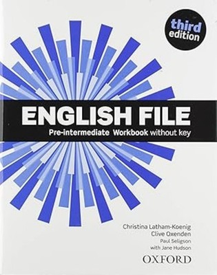 English File 3rd Edition Pre-Intermediate Workbook without Key Pack 2019 Edition