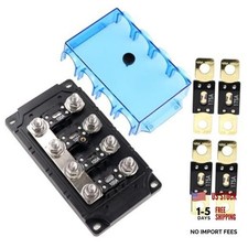 4-Way AMG Mega Fuse Holder Kit - Includes 100A 175A Mega Fuse 100A175A