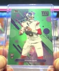 2025 Topps Finest Jaxson Dart Common Green /75 RC New York Giants
