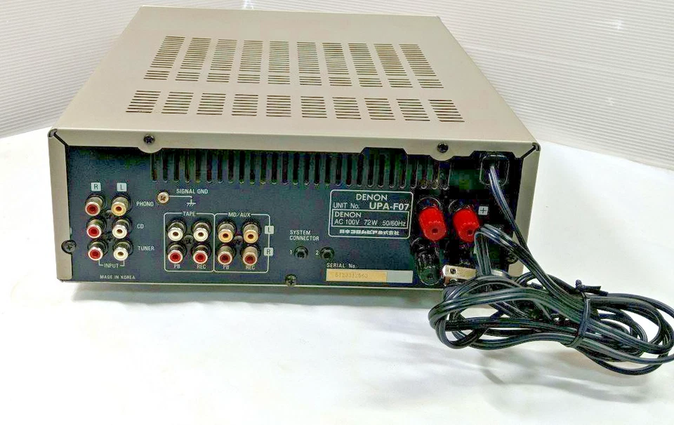 Used DENON UPA-F07 Pre-Main Amplifier Amplifier from japan M - Image 4 of 4