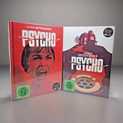PSYCHO - Hitchcock 2-Disc Mediabook [4K UHD Blu-Ray] Limitiert NEU Thriller