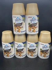 6 PACK Glade Elegant Amber & Oud  Automatic Spray Refill 6.2 oz