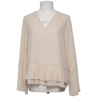 KappAhl, Bluse, Größe: 42, Beige, Polyester, Gepunktet, Damen #jKh