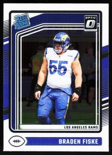 Braden Fiske 2024 Donruss Optic #210 Rookie