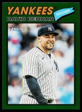 2026 Topps Heritage Baseball Green Boarder #207 David Bednar