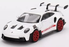 1/64 TSM Model Porsche 911 992 GT3 White Red MGT00630-R Diecast